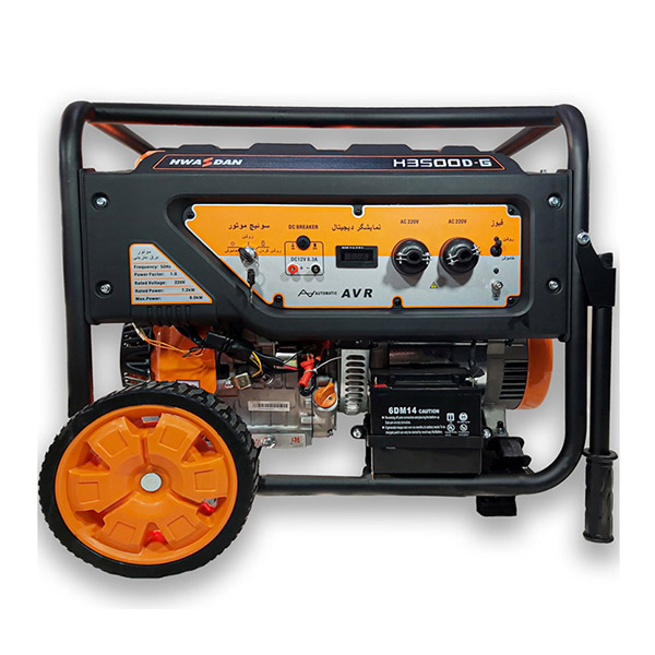 موتور برق هواسدان HG3500E استارتی HGE3500E موتور برق هواسدان