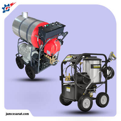 کارواش صنعتی آب داغ / آب گرم