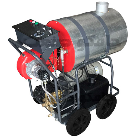 کارواش صنعتی آب گرم بدون کاور کارواش صنعتی آب گرم کمت بدون کاور