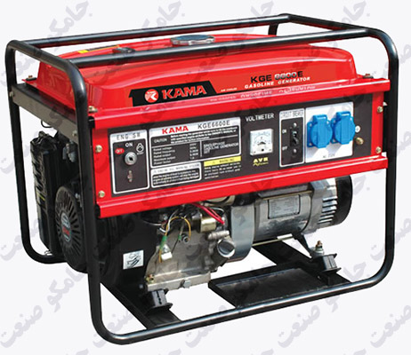 موتور برق کاما KGE6600E موتور برق بنزینی کاما