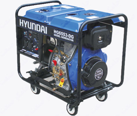 موتور برق دیزلی هیوندای موتور برق هیوندای